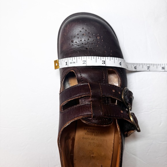 Dr. Martens Brown Leather Mary Janes - Picture 15 of 16